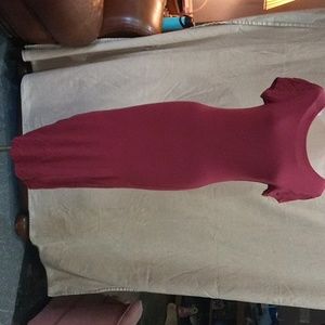 Wet seal Red knee-high dress